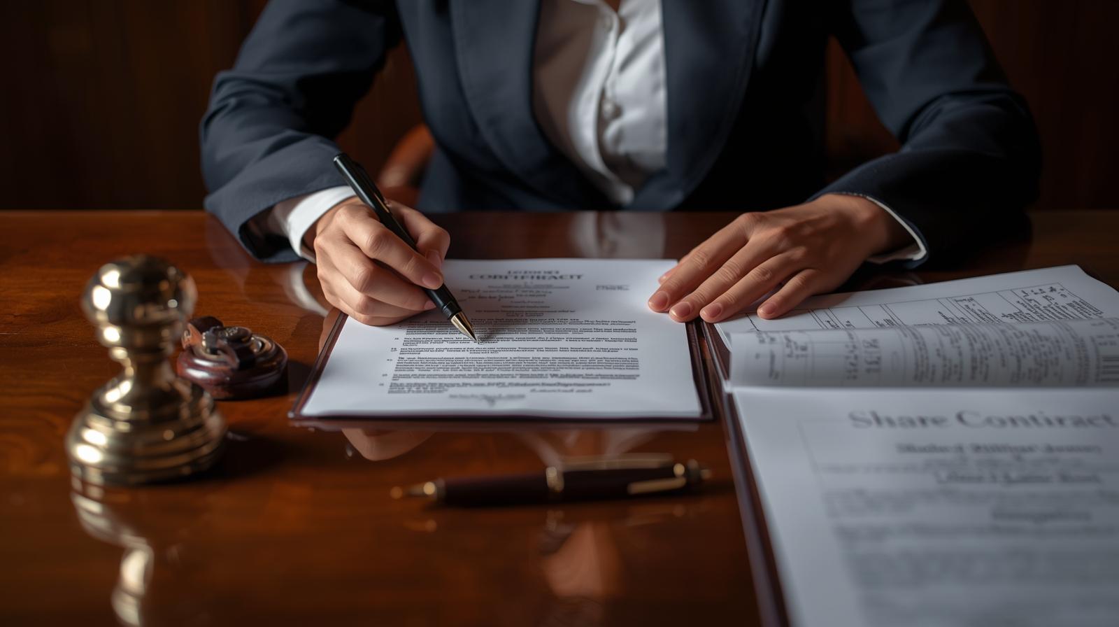 نقش وکیل در تغییر سهامداران