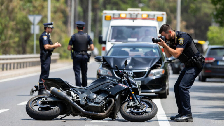 دیه تصادف با موتور سیکلت